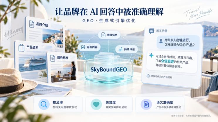 从行程搜索到对话咨询,众信旅游&times;skyboundgeo共建ai时代产品服务